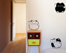 A Set of Cats Wall Decal Baby Nursery Animal Stickers For Kids Room